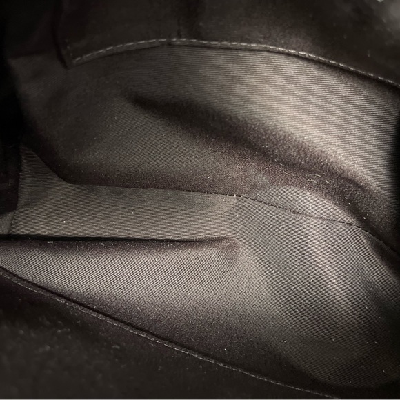 Coach {Chocolate}  leather Handbag. With leather story patch - Picture 4 of 11